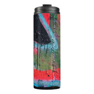 Art under ground. Beautiful street art graffiti st Thermal Tumbler