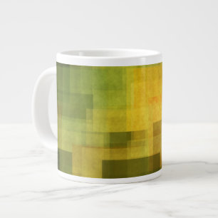 art vintage colourful abstract geometric 2 large coffee mug