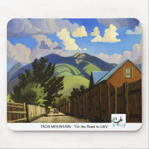 Art West MOUSEPAD - Taos Mountain