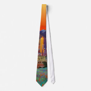 Art West Tie - I Love New York City Jazz