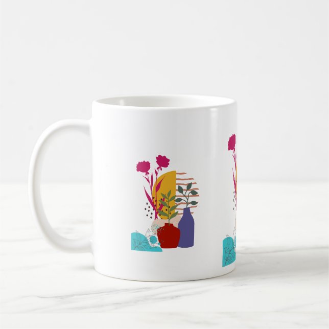 Art Work Design Coffee Mug (Left)
