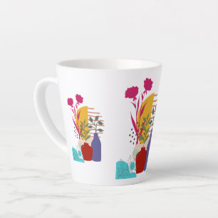 Art Work Design Latte Mug