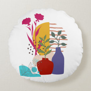 Art Work Design Round Cushion