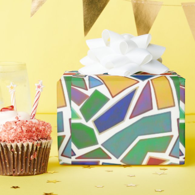 Art Wrapping Paper (Birthday Party)