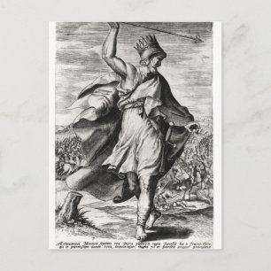 Artaxerxes II King of Persia Postcard