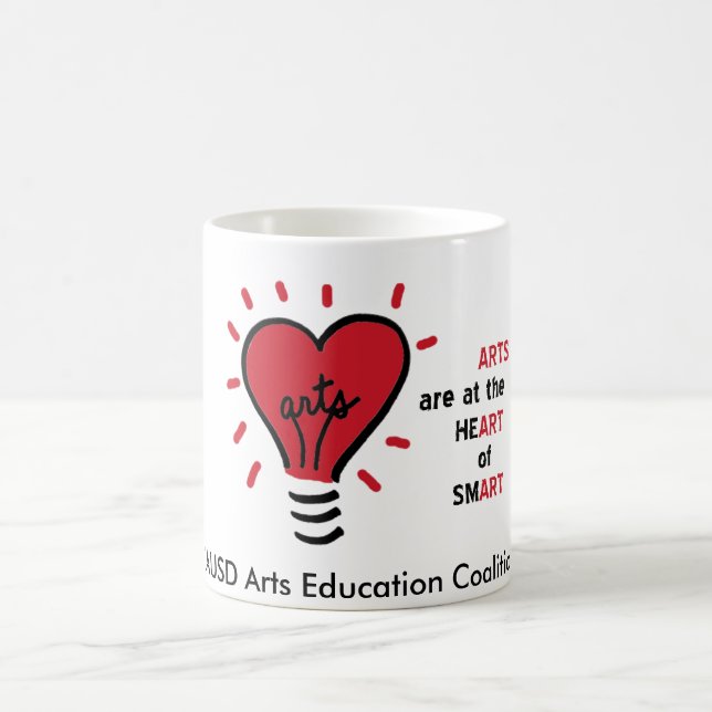 artbulblogobig, LAUSD Arts Education Coalition Coffee Mug (Center)