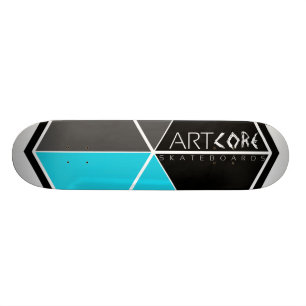 ArtCore Skateboards/ Big Logo BLUE Skateboard