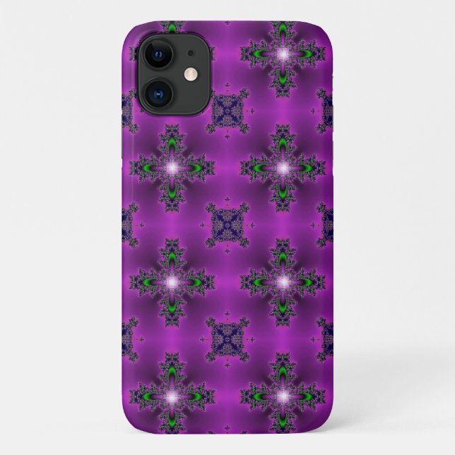 Artdeco Flowers in Retro Style Case-Mate iPhone Case (Back)