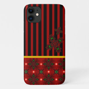 Artdeco Flowers in Retro Style iPhone 11 Case
