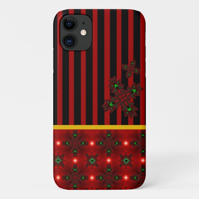 Artdeco Flowers in Retro Style Case-Mate iPhone Case (Back)