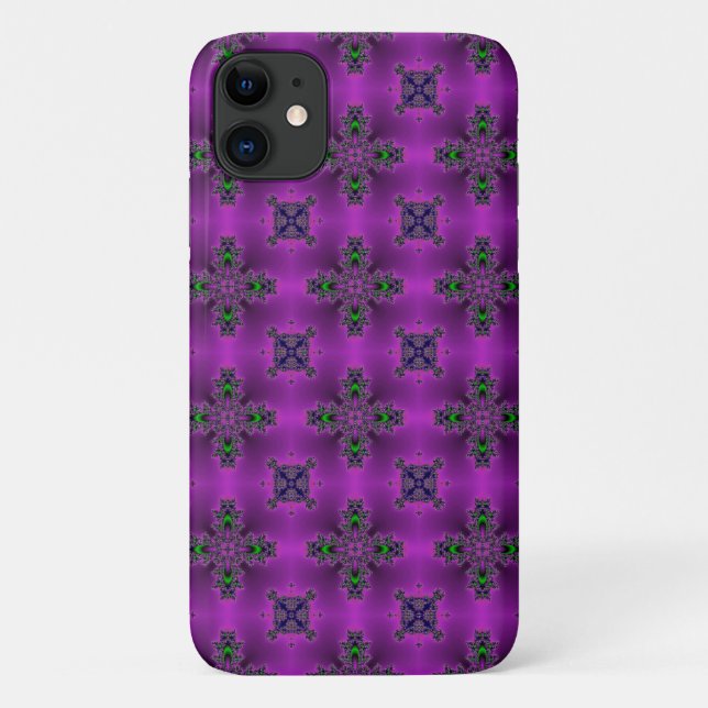 Artdeco Flowers in Retro Style Case-Mate iPhone Case (Back)