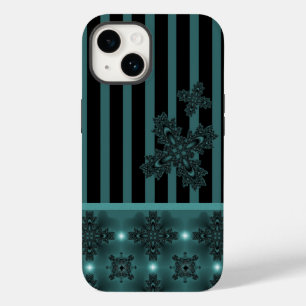 Artdeco Flowers in Retro Style Case-Mate iPhone 14 Case