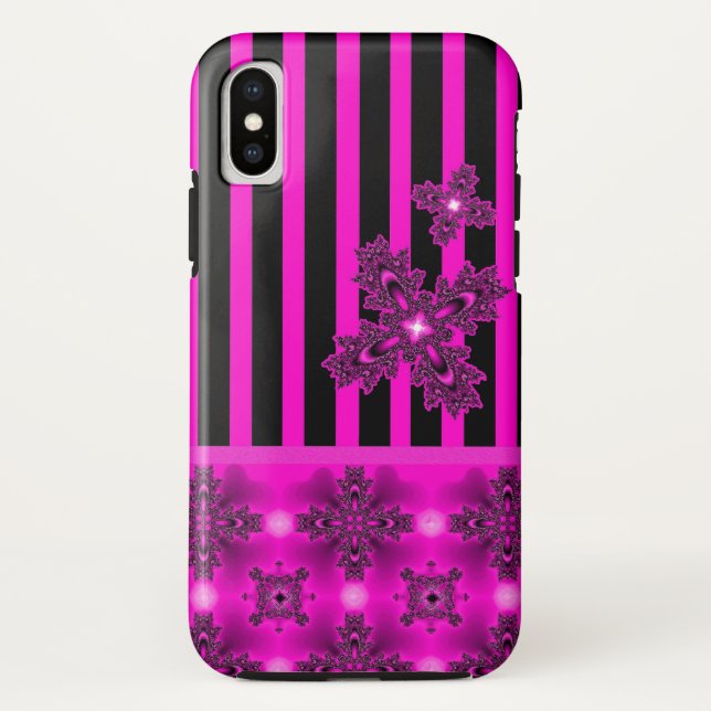 Artdeco Flowers in Retro Style Case-Mate iPhone Case (Back)