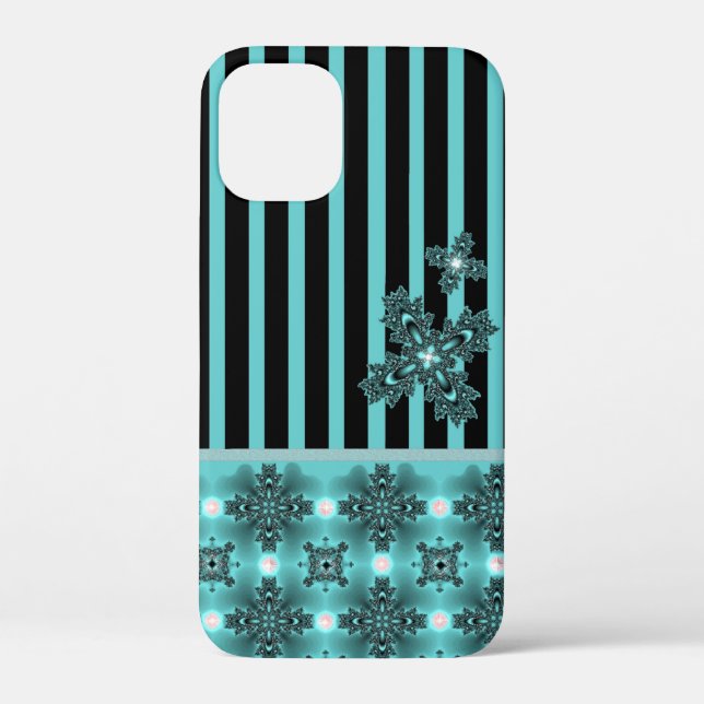 Artdeco Flowers in Retro Style Case-Mate iPhone Case (Back)