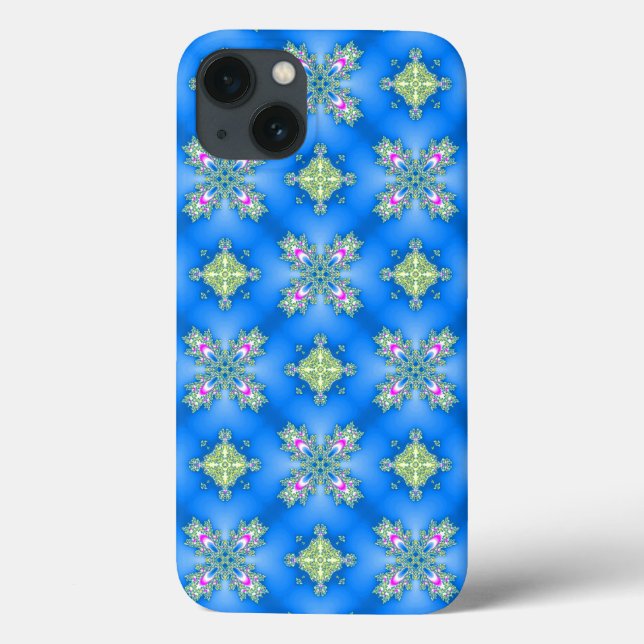 Artdeco Flowers in Retro Style Case-Mate iPhone Case (Back)