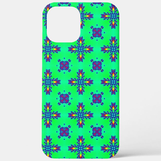 Artdeco Flowers in Retro Style Case-Mate iPhone Case (Back)