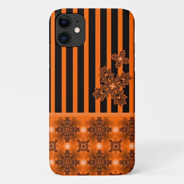 Artdeco Flowers in Retro Style Case-Mate iPhone Case (Back)