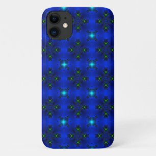 Artdeco Flowers in Retro Style iPhone 11 Case