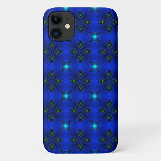 Artdeco Flowers in Retro Style Case-Mate iPhone Case (Back)