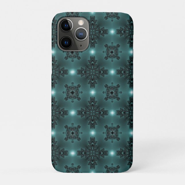 Artdeco Flowers in Retro Style Case-Mate iPhone Case (Back)
