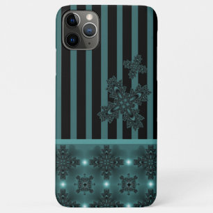Artdeco Flowers in Retro Style iPhone 11 Pro Max Case