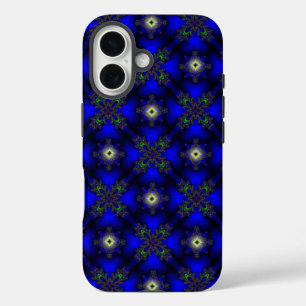 Artdeco Flowers in Retro Style iPhone 16 Case