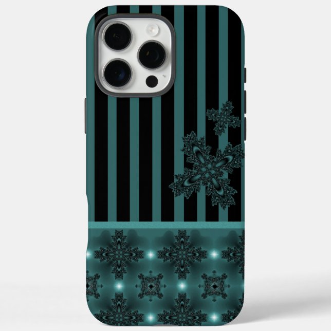 Artdeco Flowers in Retro Style Case-Mate iPhone Case (Back)