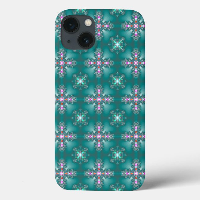 Artdeco Flowers in Retro Style Case-Mate iPhone Case (Back)