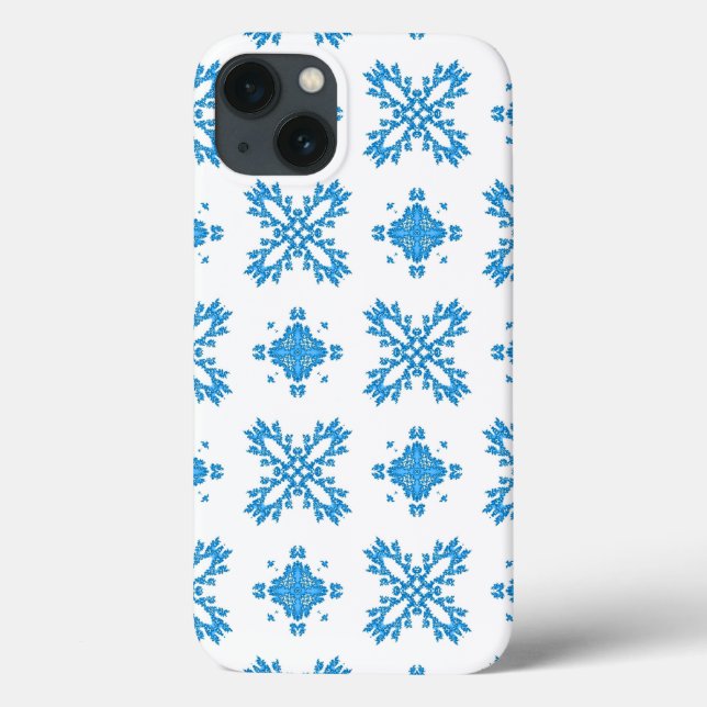 Artdeco Flowers in Retro Style Case-Mate iPhone Case (Back)