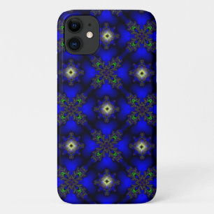 Artdeco Flowers in Retro Style iPhone 11 Case