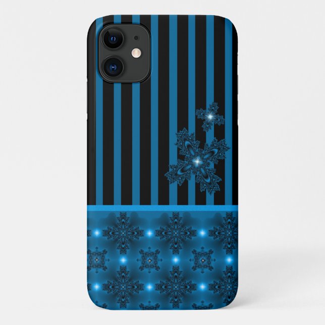 Artdeco Flowers in Retro Style Case-Mate iPhone Case (Back)