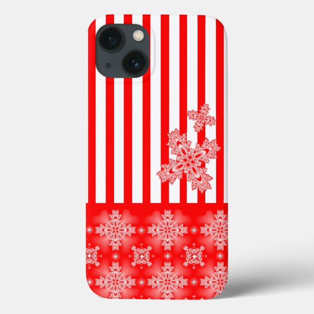 Artdeco Flowers in Retro Style Case-Mate iPhone Case (Back)