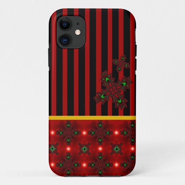 Artdeco Flowers in Retro Style Case-Mate iPhone Case (Back)