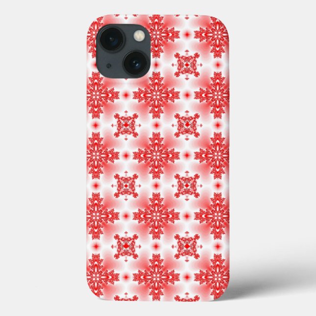 Artdeco Flowers in Retro Style Case-Mate iPhone Case (Back)
