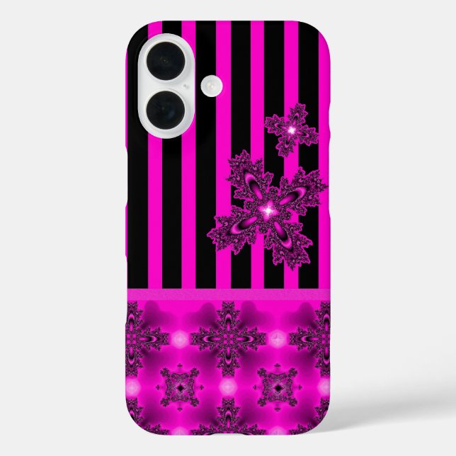 Artdeco Flowers in Retro Style Case-Mate iPhone Case (Back)
