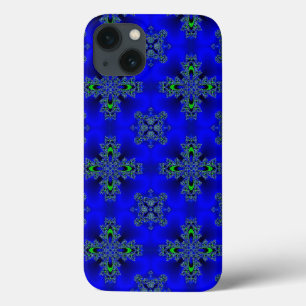 Artdeco Flowers in Retro Style iPhone 13 Case