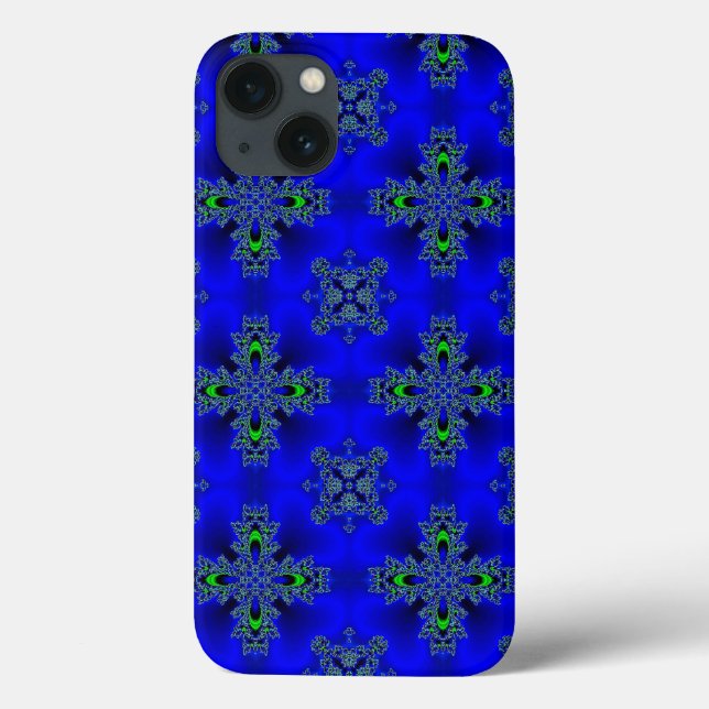 Artdeco Flowers in Retro Style Case-Mate iPhone Case (Back)