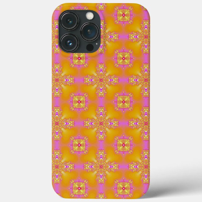 Artdeco Flowers in Retro Style Case-Mate iPhone Case (Back)