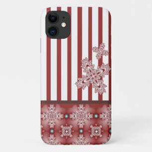 Artdeco Flowers in Retro Style iPhone 11 Case