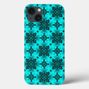 Artdeco Flowers in Retro Style iPhone 13 Case