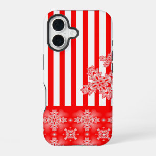 Artdeco Flowers in Retro Style iPhone 16 Case