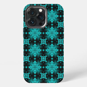 Artdeco Flowers in Retro Style iPhone 13 Pro Case