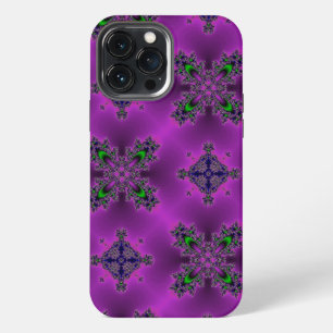 Artdeco Flowers in Retro Style iPhone 13 Pro Max Case