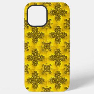 Artdeco Flowers in Retro Style iPhone 12 Pro Max Case
