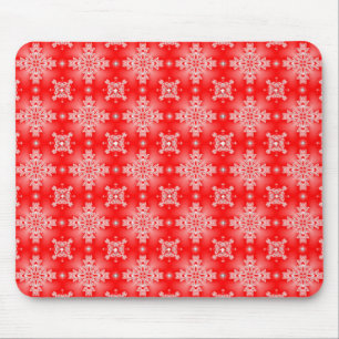 Artdeco Flowers in Retro Style Mouse Pad