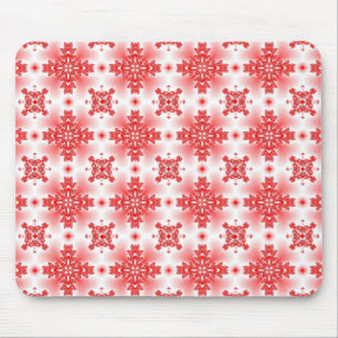 Artdeco Flowers in Retro Style Mouse Pad
