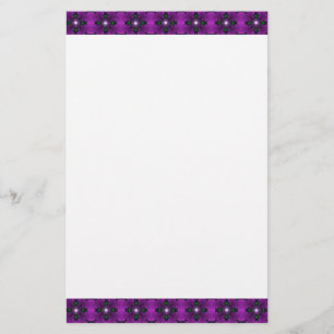 Artdeco Flowers in Retro Style Stationery