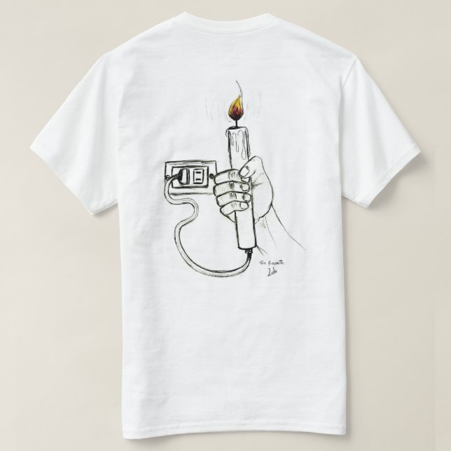 ARTE DIFERENTE, CRITICÓ T-Shirt (Design Back)