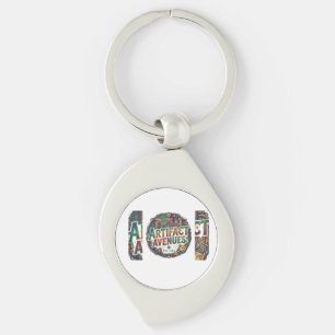 Artefact Avenues T-Shirt Key Ring