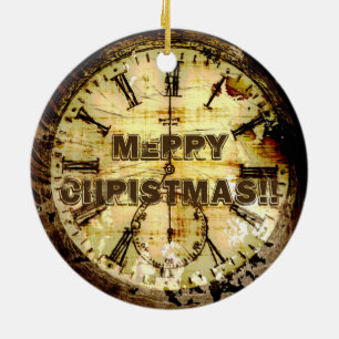 Artefact of Time - Pocket Watch Ceramic Tree Decoration